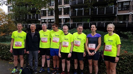 DALO-atleten lopen halve marathon Eindhoven - Lommel