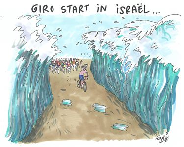 En morgen start de Giro... in Israël