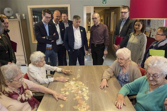 Minister Vandeurzen bezoekt WZC Corsala - Beringen