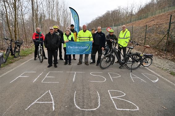 Petitie voor fietspaden in Steenstortstraat - Beringen