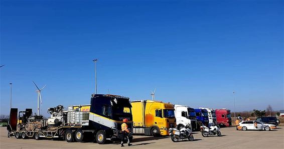 Ruim 10.000 euro boetes bij vrachtwagencontroles - Lommel