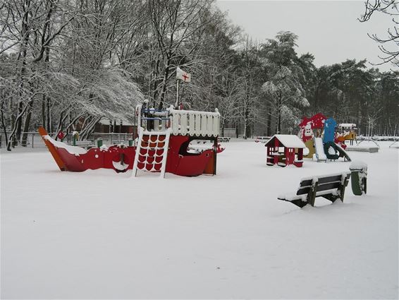Scoutsrally onder de sneeuw - Neerpelt