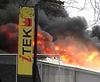 Bocholt - Zware brand bij iTek