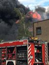 Houthalen-Helchteren - Zware brand bij Bongaerts Recycling