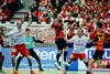 Lommel - WK handbal: België verliest van Denemarken