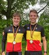 Lommel - Niels en Sander Belgisch kampioen aquabike!