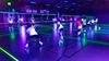 Lommel - Volleyballen in blacklight, bij Lovoc