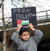 Genk - Pro-Palestina manifestatie vreedzaam verlopen