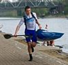 Hamont-Achel - Daan Cox wint Waterlandmarathon