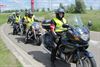 Hechtel-Eksel - Al 35 kranige motards bij Okra-Limburg