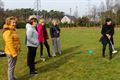 Vrijwilligers van Zorghuis Limburg spelen krolf