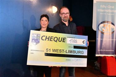 1000 euro voor Zorghuis Limburg dankzij 2de Gelaat - Beringen
