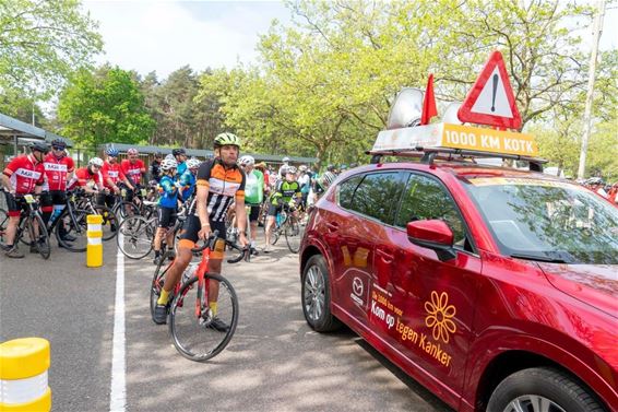 1000km fietsen voor KotK - Lommel