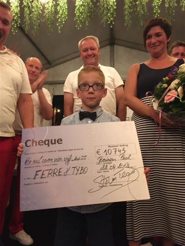 10745 euro voor Ferre en Tybo - Beringen