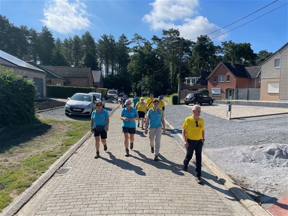 1080 stappers voor Halfoogstwandeling - Beringen