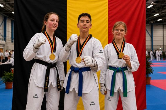 13 medailles op BK - Beringen