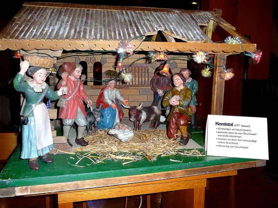 17de eeuwse kerststal op 'open kerkdag' - Peer