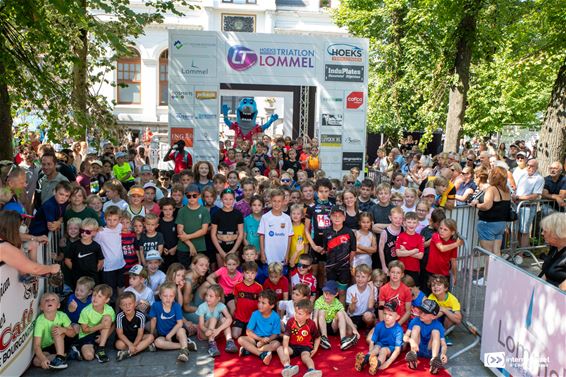 180 kinderen op Iron Kid - Lommel