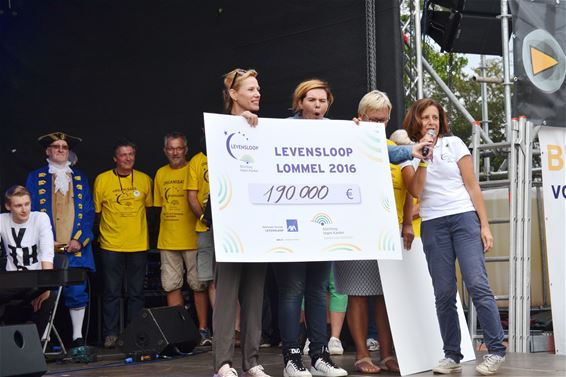 190.000 euro voor Levensloop - Lommel