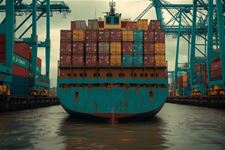 Bocholt - 2,7% meer geloste goederen in  havens