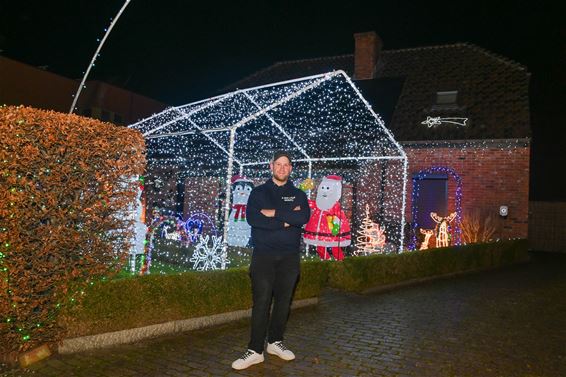 20 jaar kerstlichtjes in de Gaffelstraat - Lommel