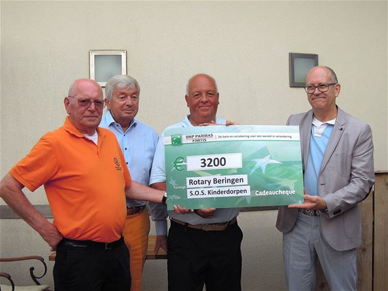 3200 euro voor SOS Kinderdorpen - Beringen