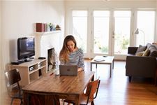 35% loontrekkenden werkt van thuis uit