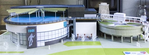 3D model van duikcentrum be-Mine - Beringen