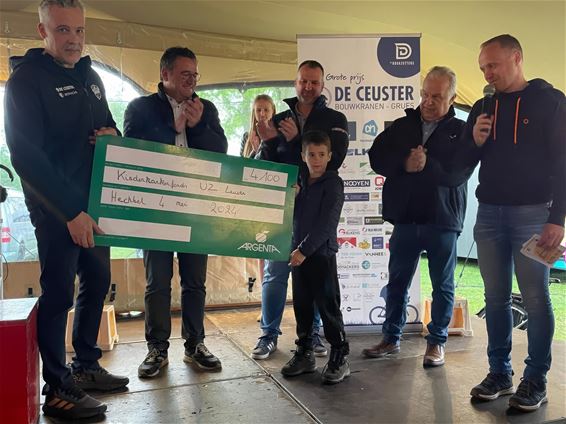 4.100 € voor het Kinderkankerfonds - Hechtel-Eksel