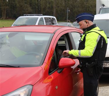41 overtredingen bij grote verkeersactie - Beringen