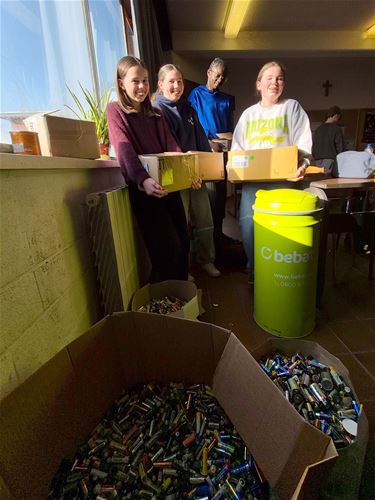 452 kg batterijen ingezameld - Leopoldsburg