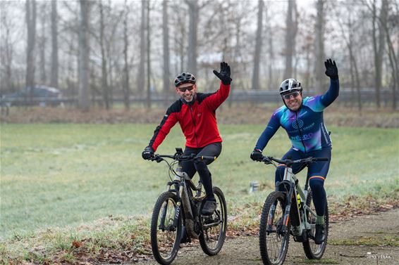 Pelt - 500 deelnemers voor Winter-MTB-tocht op Holheide