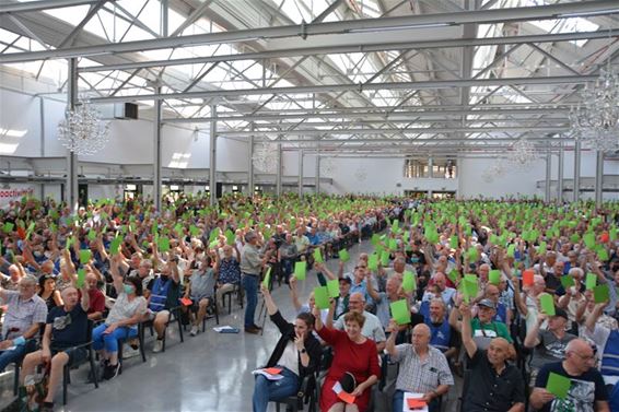 5000 mijnwerkers verzamelen - Houthalen-Helchteren & Beringen