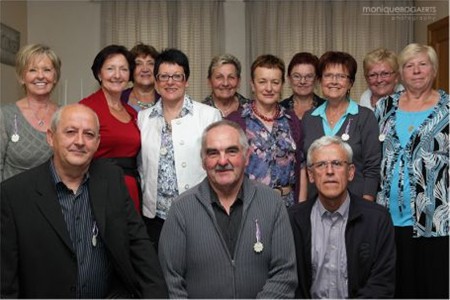 65-jarigen van het Lindel samen - Overpelt