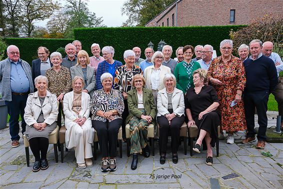 75-jarigen van Paal vieren feest - Beringen