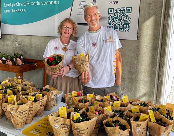 Hamont-Achel - 800 plantjes voor Kom op tegen Kanker