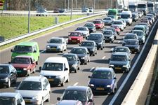 954 kilometer file per werkdag
