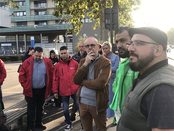 Actie tegen geschrapte busritten - Genk