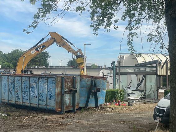 Afbraak bij Plastiflex - Beringen