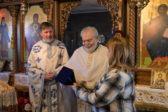 Afscheid van priester Diomidis Doulgerakis - Beringen