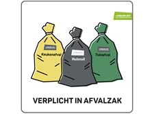 Afvalzakken in de zomer naar containerpark - Leopoldsburg