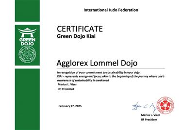 Allereerste label 'Green dojo' voor Lommel - Lommel