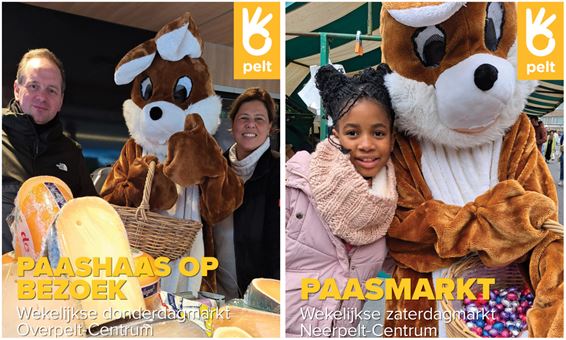 April wordt feestmaand op de Peltse weekmarkten - Pelt