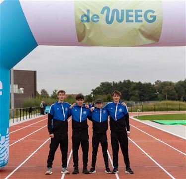 Bree - Atletiekpiste al 'officieus' in gebruik genomen