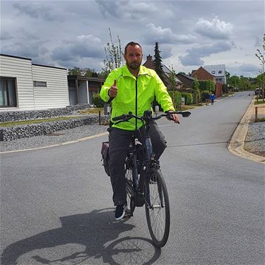Bart is trotse fietsambassadeur - Beringen
