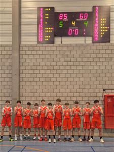 Lommel - Basketjongens J16B naar halve finale BVL