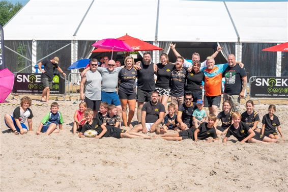 Beachrugby op het Beachfest - Lommel