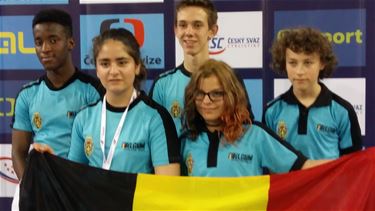 België 6de op EK Cyclobal juniores in Praag - Beringen