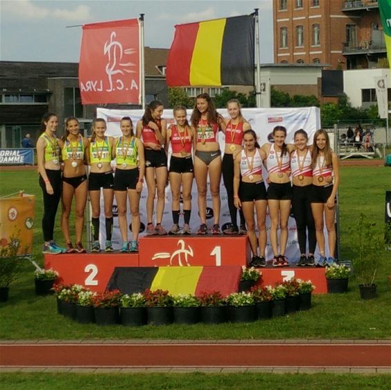 Belgisch kampioen 4x800m scholieren - Beringen & Oudsbergen