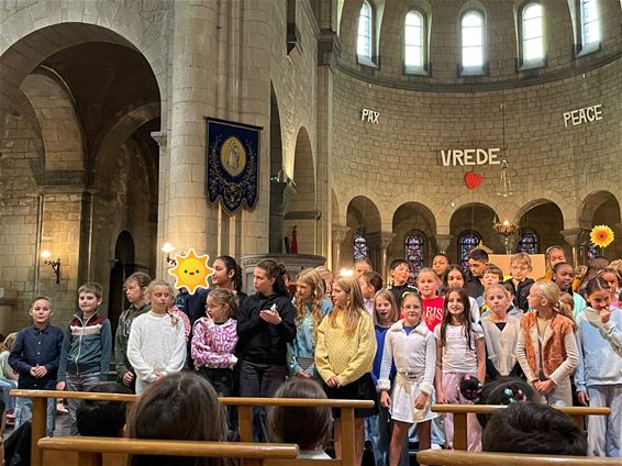 Leopoldsburg - Bezinningsmoment Sint-Michiel